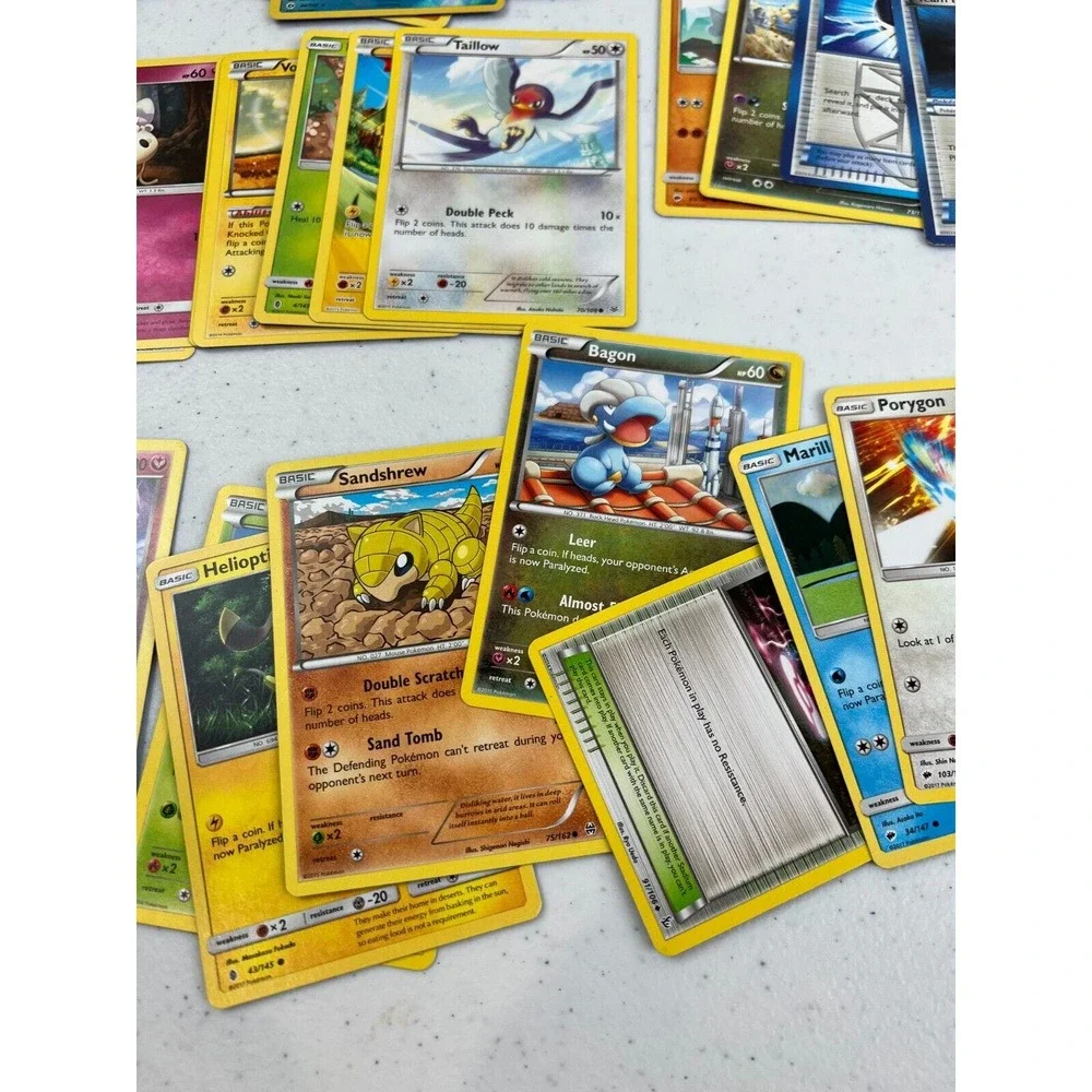 Lot of 58 Pokemon TCG Energy Retrieval Sandshrew All Species‎ Trading Card Game
